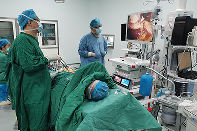 [Laparoscopic Hepatobiliary Surgery] Resection of hilar cholangiocarcinoma