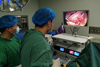 [Gynecological Laparoscopy] 4K laparoscopic salpingo-oophorectomy