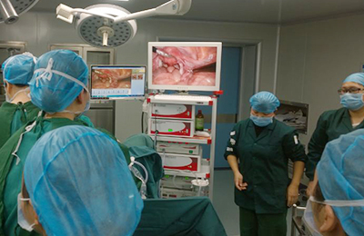 [Gynecological Laparoscopy] Improving surgical skills of 4K laparoscopy