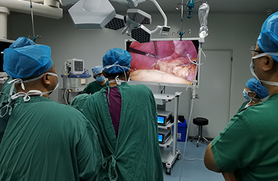 [General Surgery Laparoscopy] 4K ultra-high definition laparoscopy for distal gastric cancer radical resection