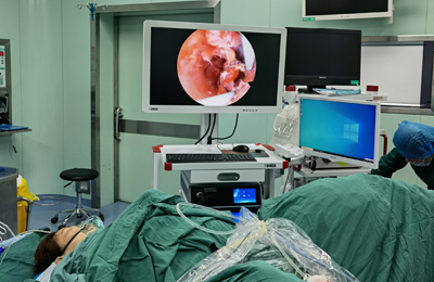 [Gynecological laparoscopy] 4K laparoscopic rudimentary hysterectomy