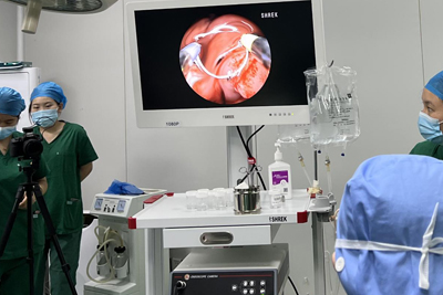 [Gynecological Laparoscopy] 4K laparoscopic subtotal hysterectomy
