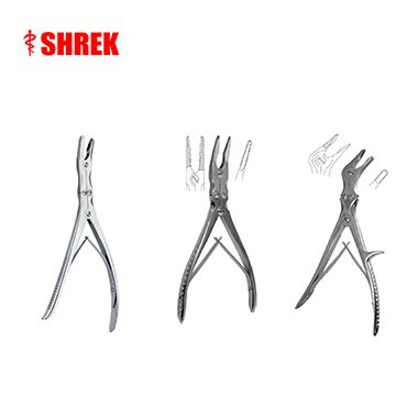 double joint bone-biting forceps